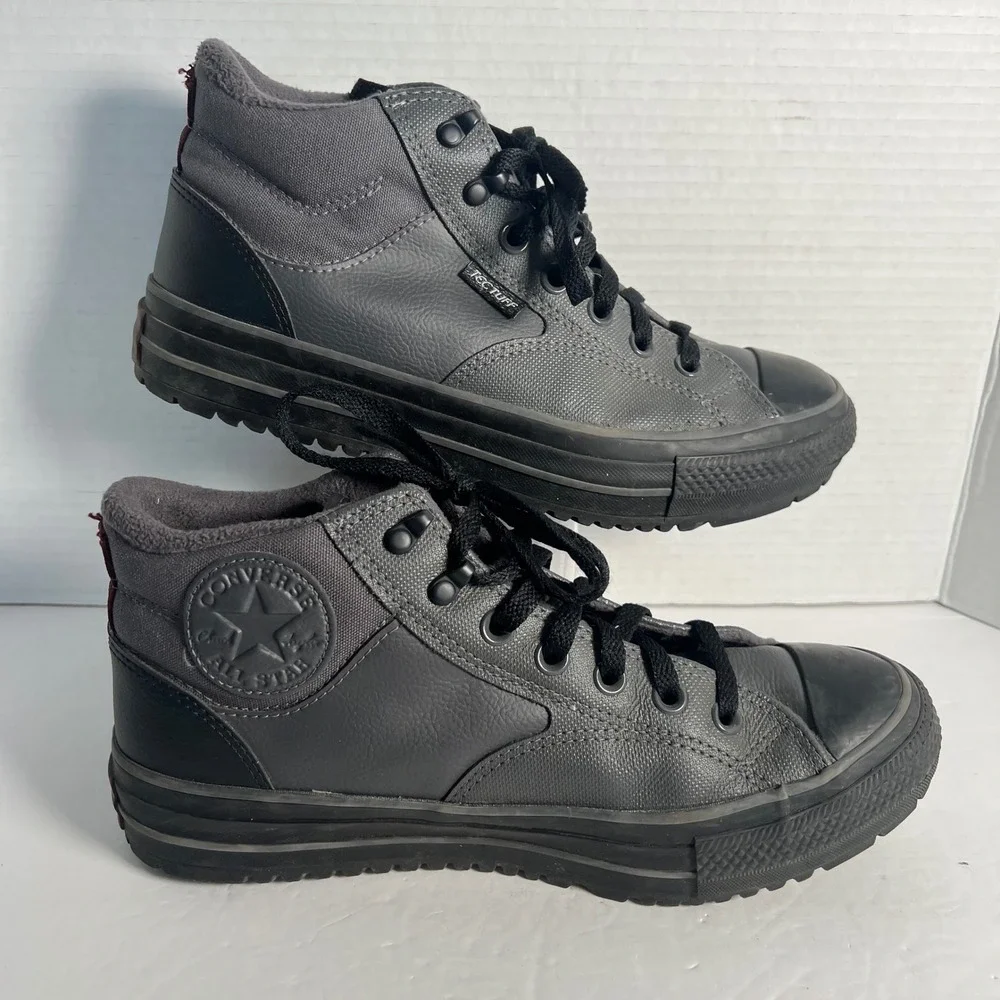 Converse Chuck Taylor All Star City Trek Boot Grey Black A12874 Mens 7.5 Wos 9.5